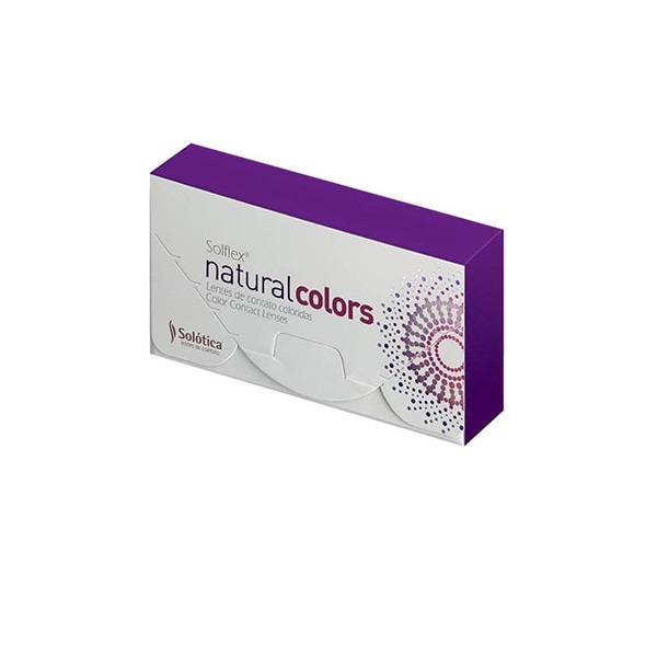 لنز چشم سولوتیکا مدل core maroon رنگ عسلی نارنجی